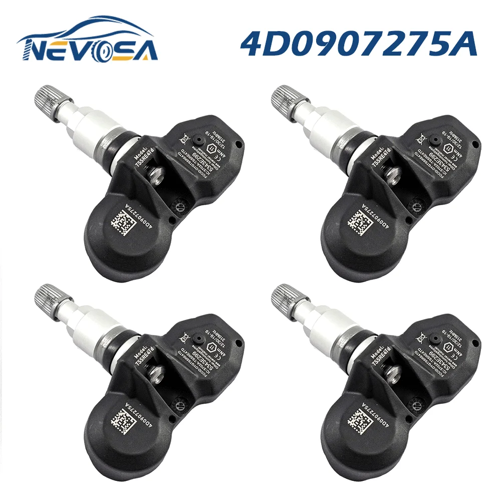 

NEVOSA TPMS Sensor 4D0907275A For Audi A6 Allroad A8 AllroadQuatro RS6 RS7 S4 S6 S8 Q7 For Bentley For BMW X6 For Porsche 315MHz