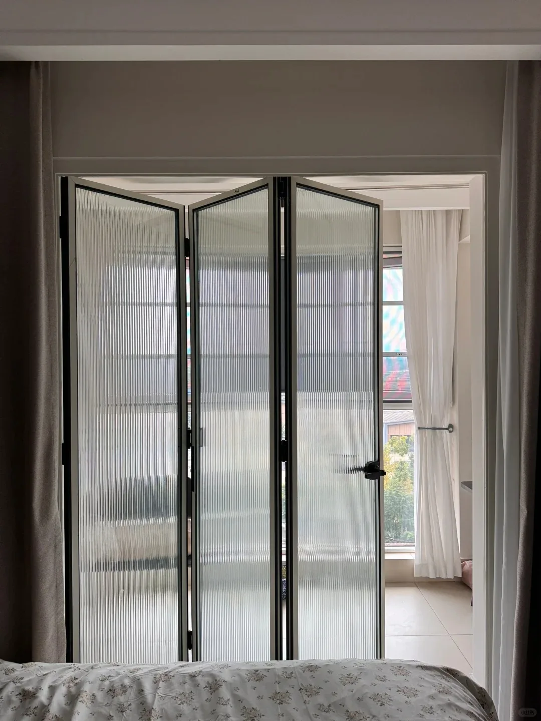 Sixinalu Thermal Break Aluminum Door Bifold Patio Folding Glass Doors Outswing Energy Efficient Bifold Door Accordion Doors