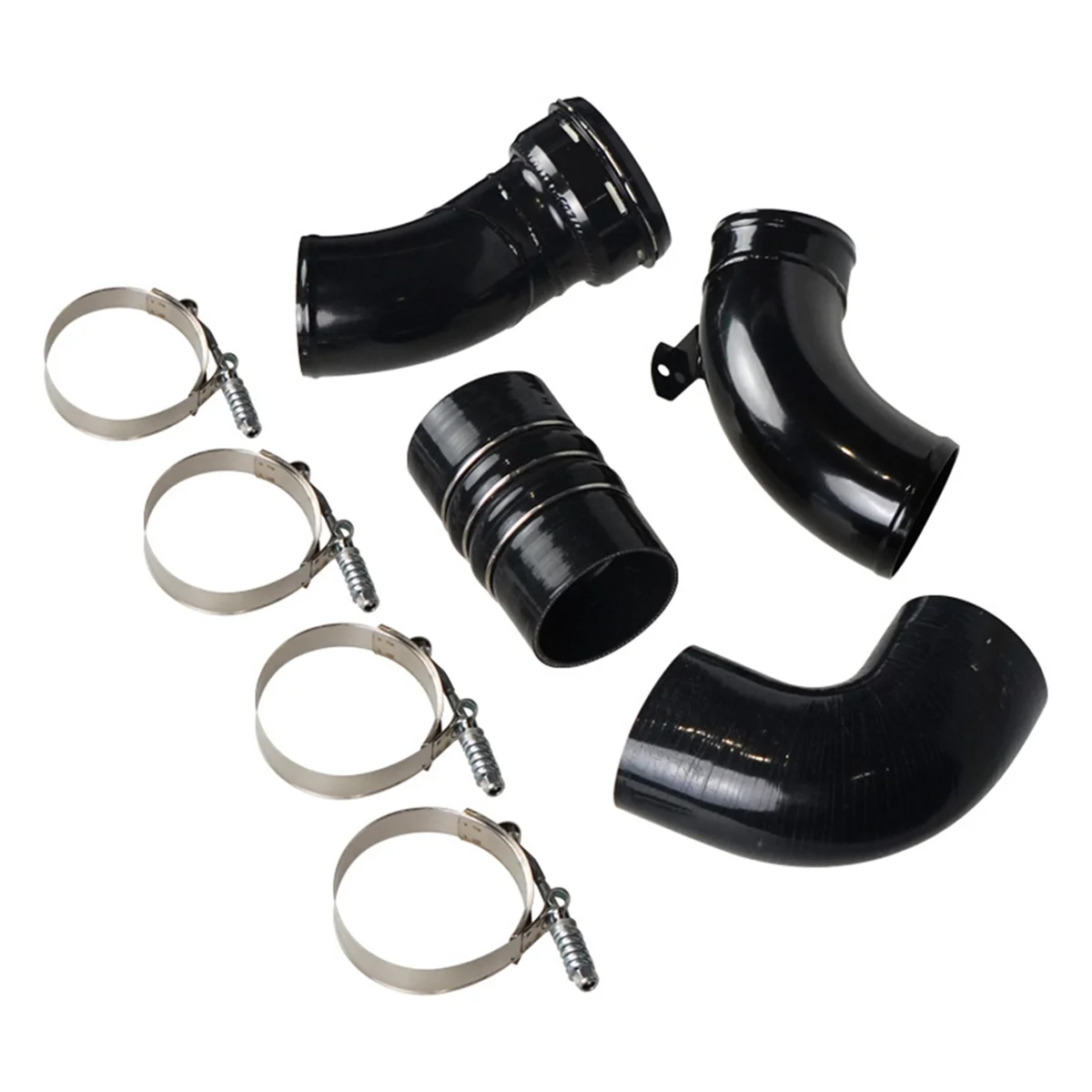 BC3Z-6F073-D 포드 F-250 F-350 F-450 F-550 2011-2016 6.7L BC3Z6F073D -N25R 용 자동차 인터쿨러 파이프 키트