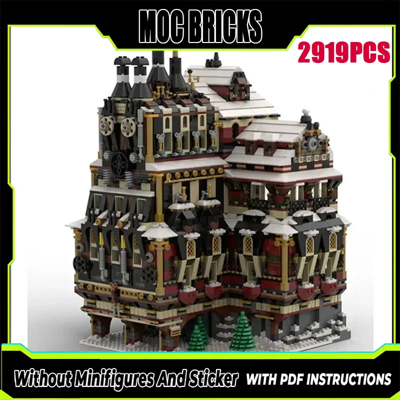 

Moc Building Bricks Модель с видом на улицу Сладости Заводская технология Модульные блоки Праздничные подарки Игрушки для детей Наборы для самостоятельной сборки
