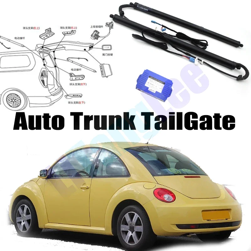 Car Power Trunk Lift For Volkswagen VW New Beetle Bjalla Electric Hatch Tailgate Tail gate Strut Auto Rear Door Actuator