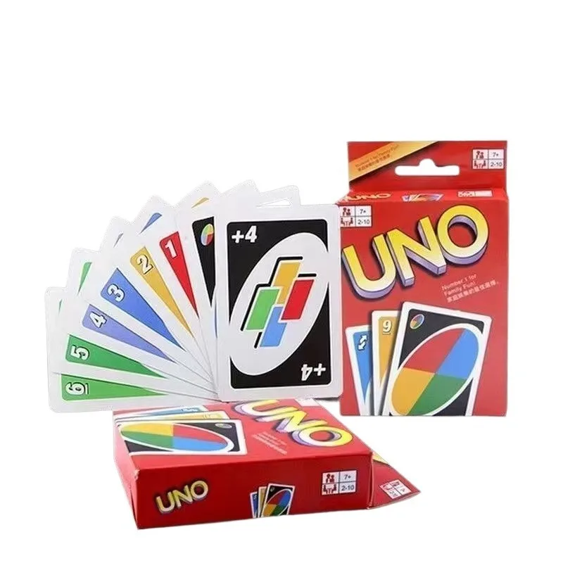 بطاقات Mattel UNO-Tarot للأطفال ، ألعاب الطاولة ، الترفيه المنزلي ، هدايا العيد