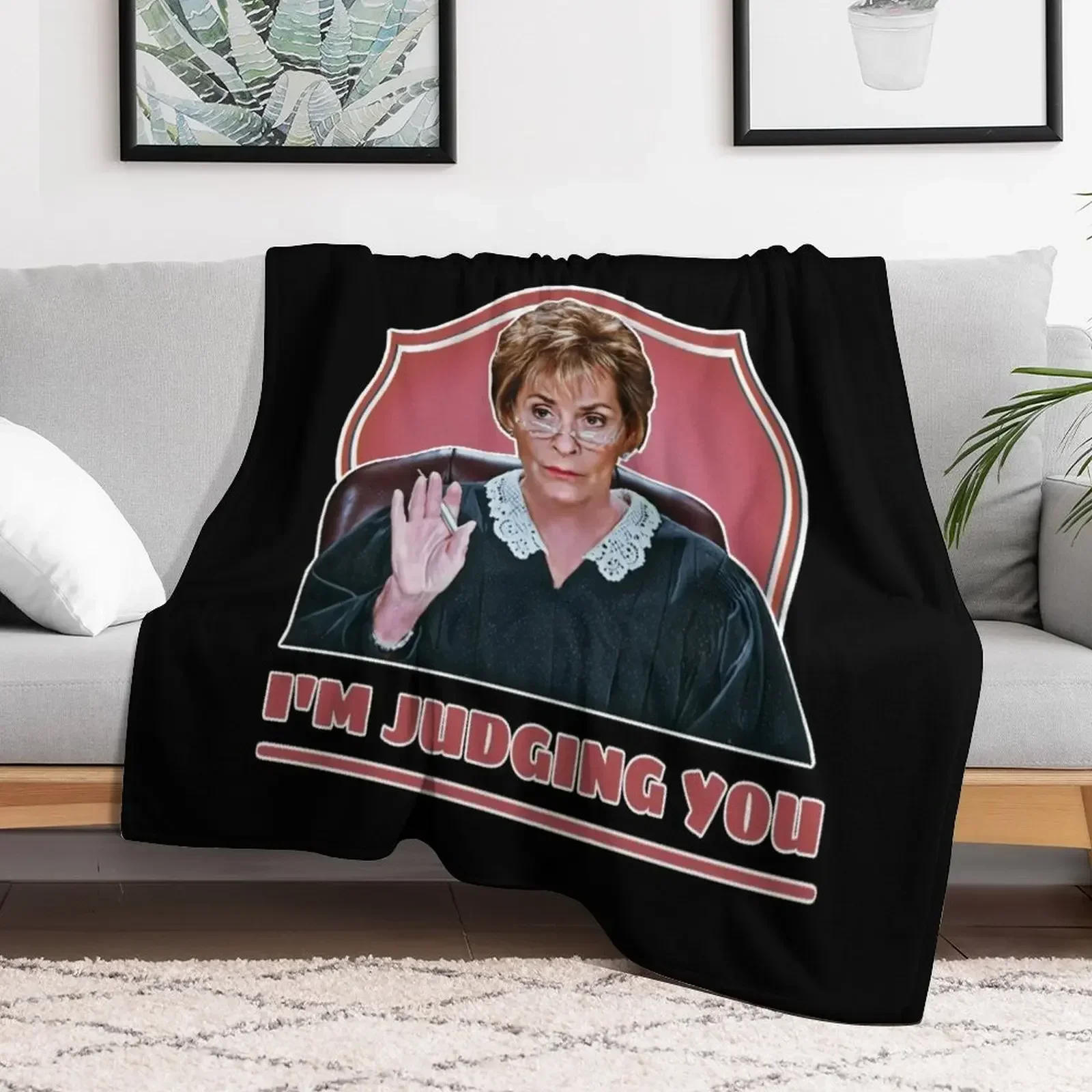 Judge Judy Throw Blanket Moving Large blankets ands Picnic Blankets