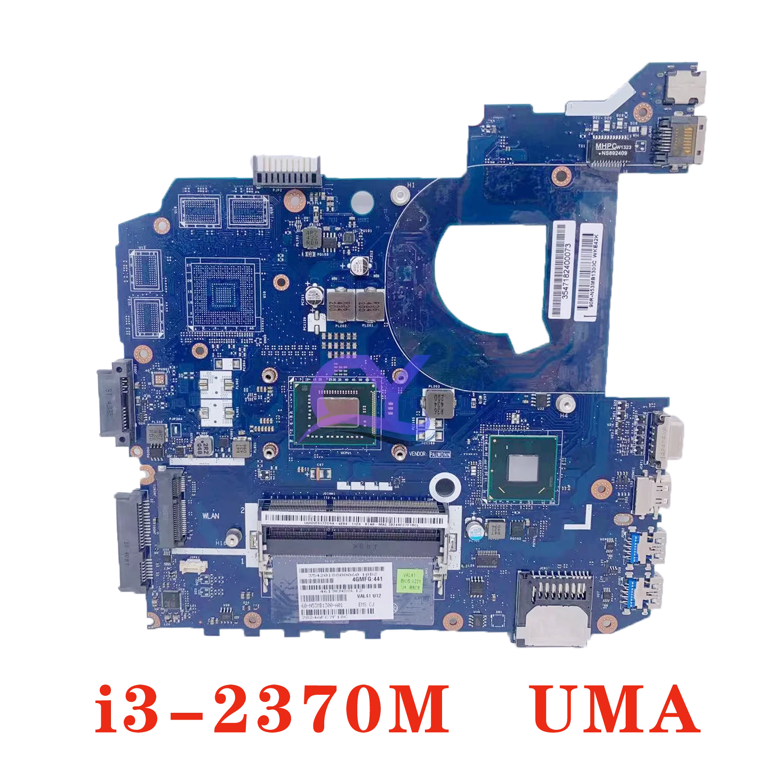 Imagem -03 - Placa-mãe do Portátil para Asus La8221p La9224p La-8226p para K45vd A85v A45v K45vj K45vs K45vm K45a Gt610m Gt630m Gt635m