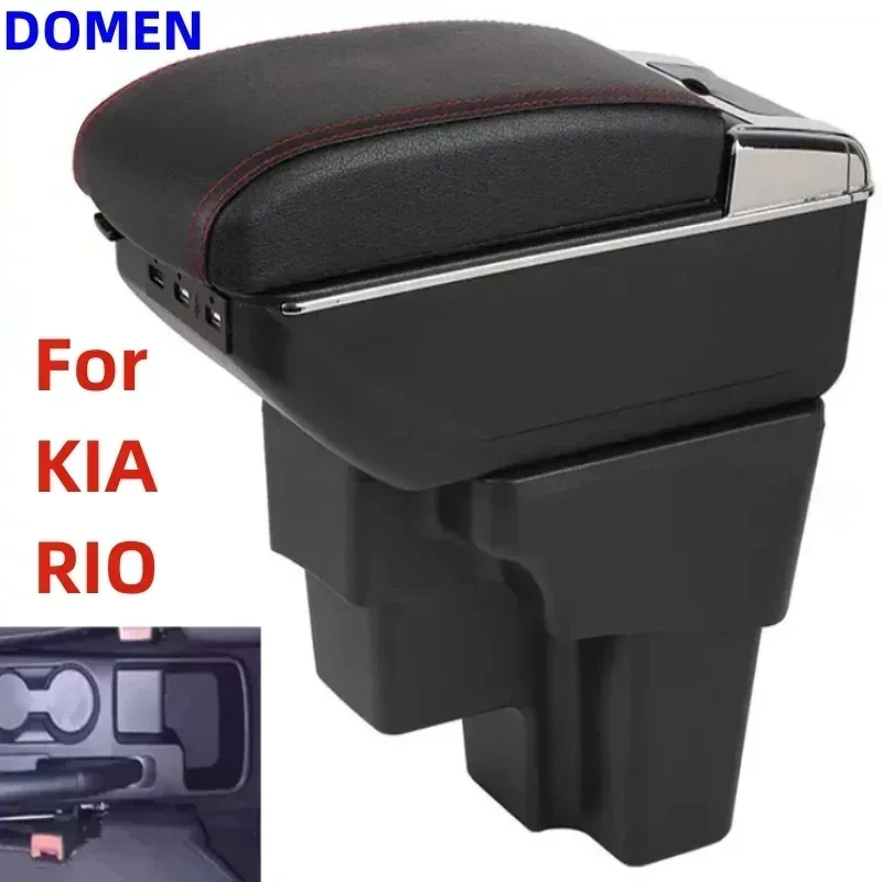 New luxury For KIA RIO Armrest Box For KIA STONIC Cerato Car Armrest Europe South Retrofit parts car accessories 2015-2022