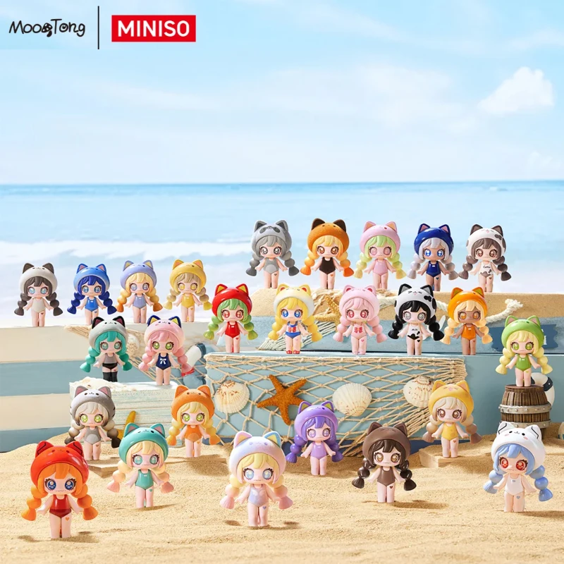 

【presale】MINISO New Product HOLA Dopamine Cat Series Icon Box Handmade Blind Box Exquisite Birthday Gift Toy Ornament