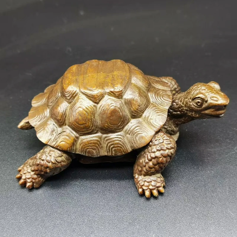

Retro Copper Turtle Incense Burner Creative Ornaments Hollow Aromatherapy Home Living Room Office Desktop Tea Pet Crafts Gift
