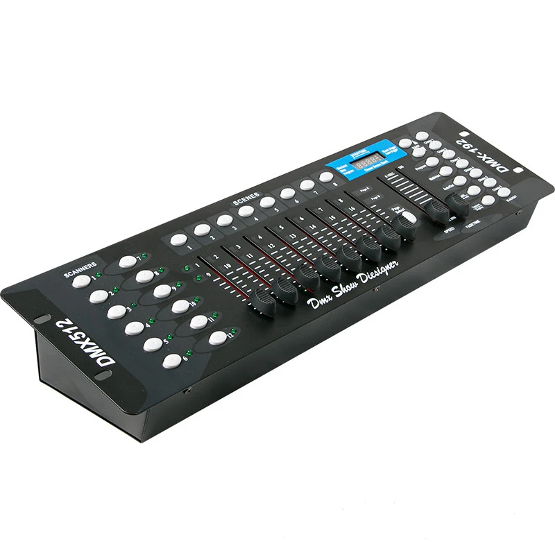 Meistverkaufter neuer 192 DMX-Controller Bühnenlicht 512 DMX-Konsole DJ-Controller-Ausrüstung Schneller kostenloser Versand
