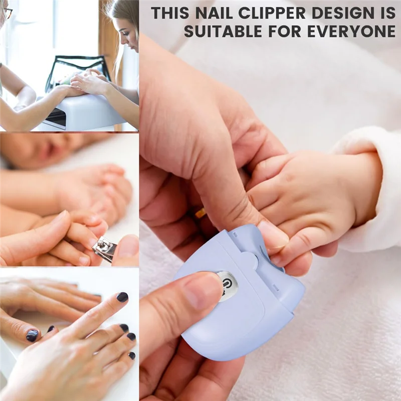 

A05G-Электрические кусачки для ногтей с легким триммером для ногтей, электрические ножницы для резки ногтей