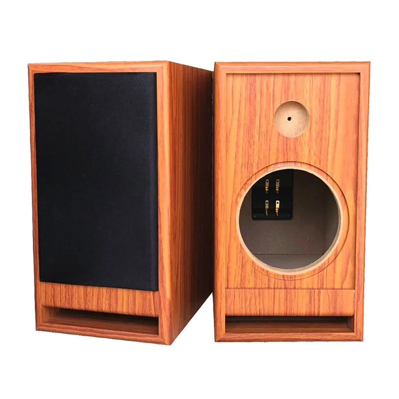 6.5-inch Component Car Modification, Home Use, Maze-style Retro Audio Empty Speaker Enclosure 1PCS