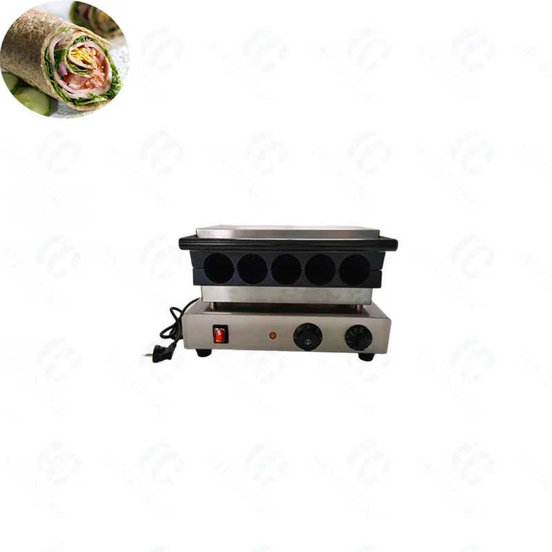 JHZ for Commercial Chicken Roll Toaster Hot Sale Five Grid Two Grid Meat Roll Machine Electric Heating Rotary Chicken Roaste