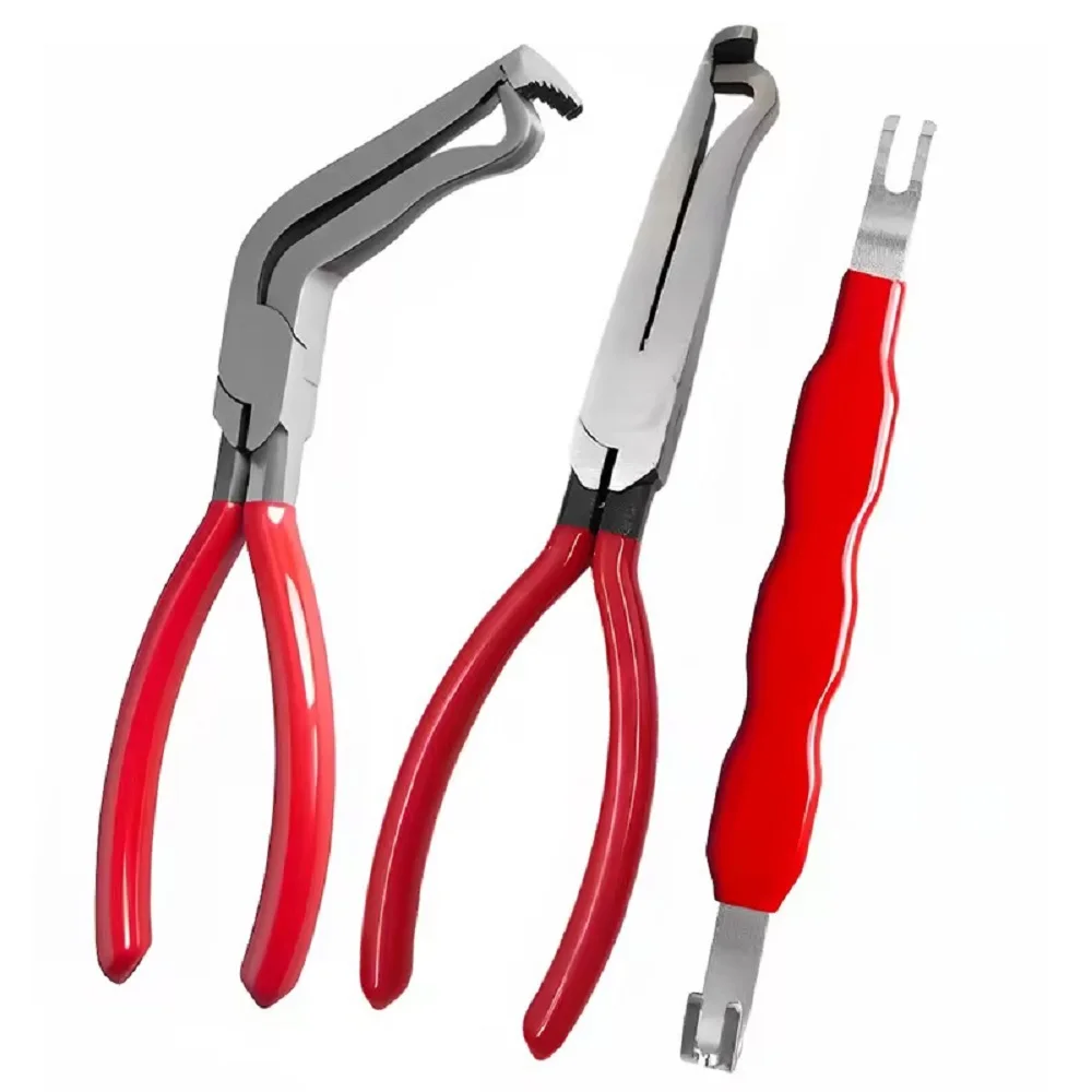 

Набор из 3 плоскогубцев для разъединения автомобильных электрических разъемов, сепаратор топливопровода и удаление жгута проводов, резак для углового провода