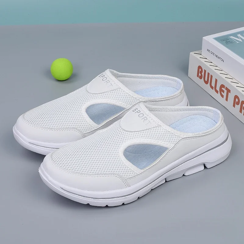 

Korean Sle Large Size Casual oes Semi Slip-On Women's oes Men's Thi Bot Slip-On Sandals Me Upper f Slippers