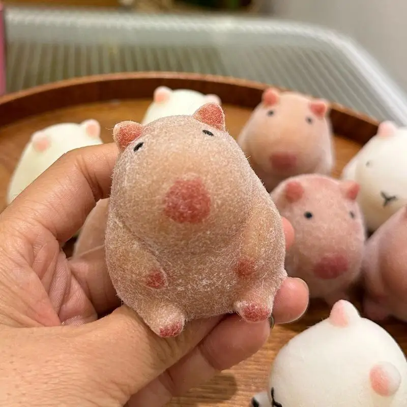 Capibara Fidget Knijpspeeltje Schattig Zintuiglijk Speelgoed Fidget Knijpspel Langzaam Rebound Leuk Dier Voor Thuiskantoor School Klaslokaal