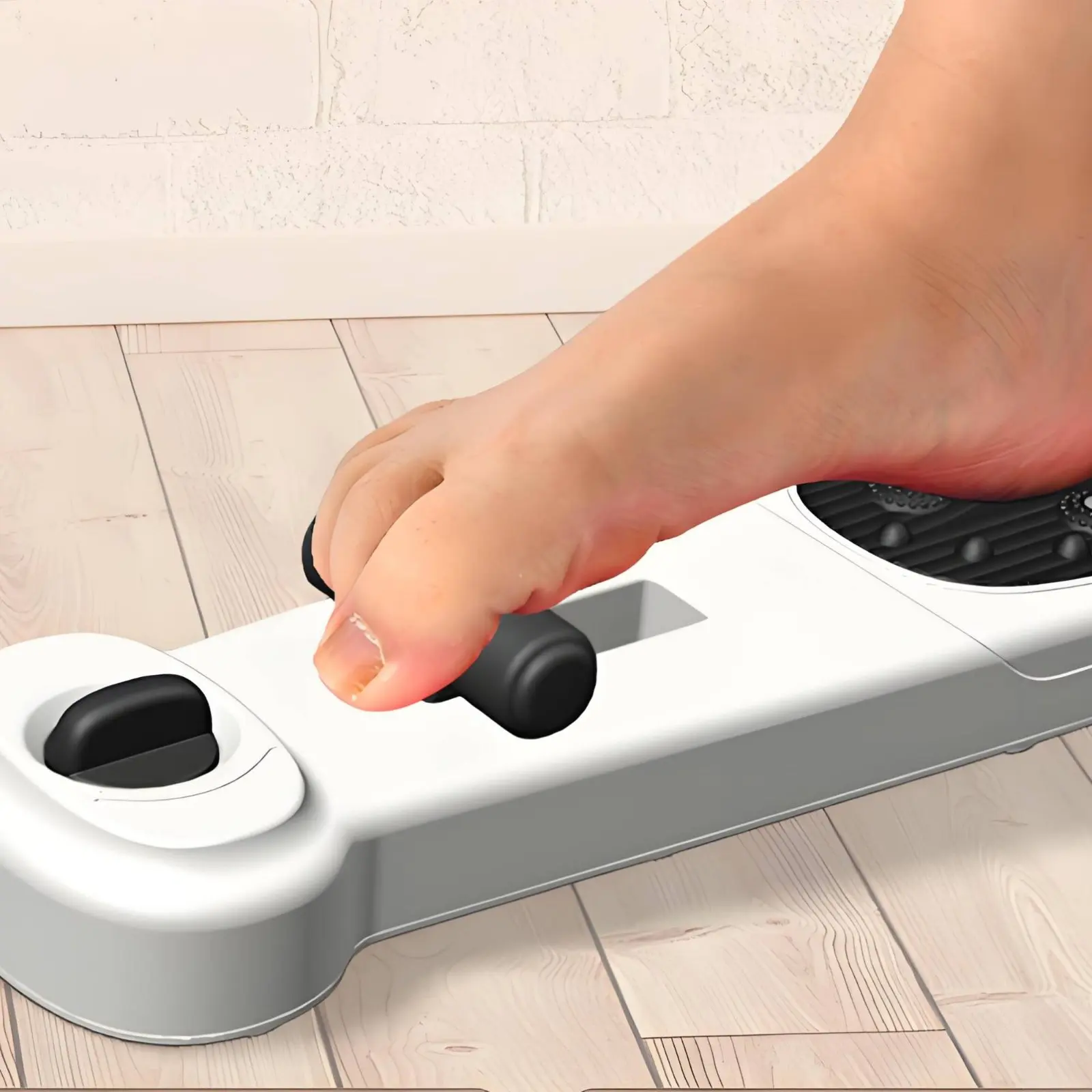 Flat Foot Exerciser 3-in-1 Toe Grip Exerciser Foot Strengthener Textured Surface Rehab Tool Posture Correction for Children - view 6
