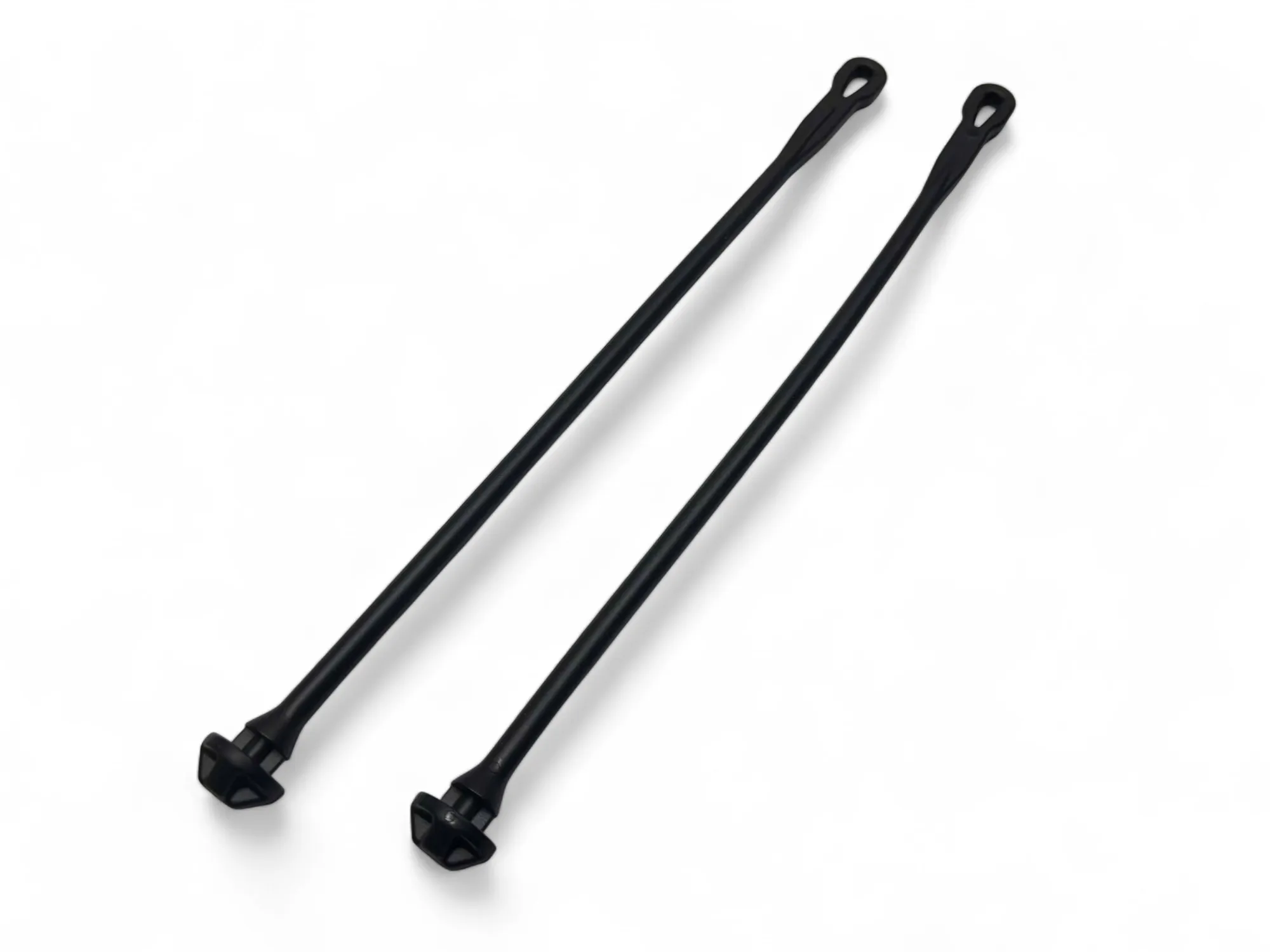 حزام رف الطرود الخلفي من الدرجة الممتازة مكون من قطعتين لسيارة Volkswagen Golf MK2 MK3 GTI 1H6863447 #2