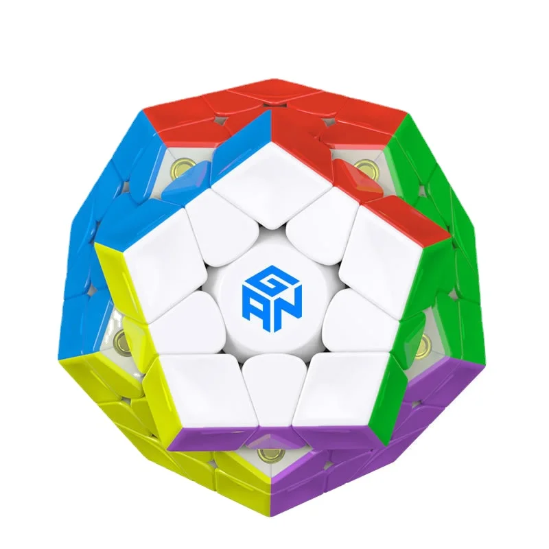 ECube GAN Megaminx Mega M 마그네틱 오리지널, 고품질, 스피드 매직 큐브, 12 면체 자석, 스피드 퍼즐 선물 장난감 