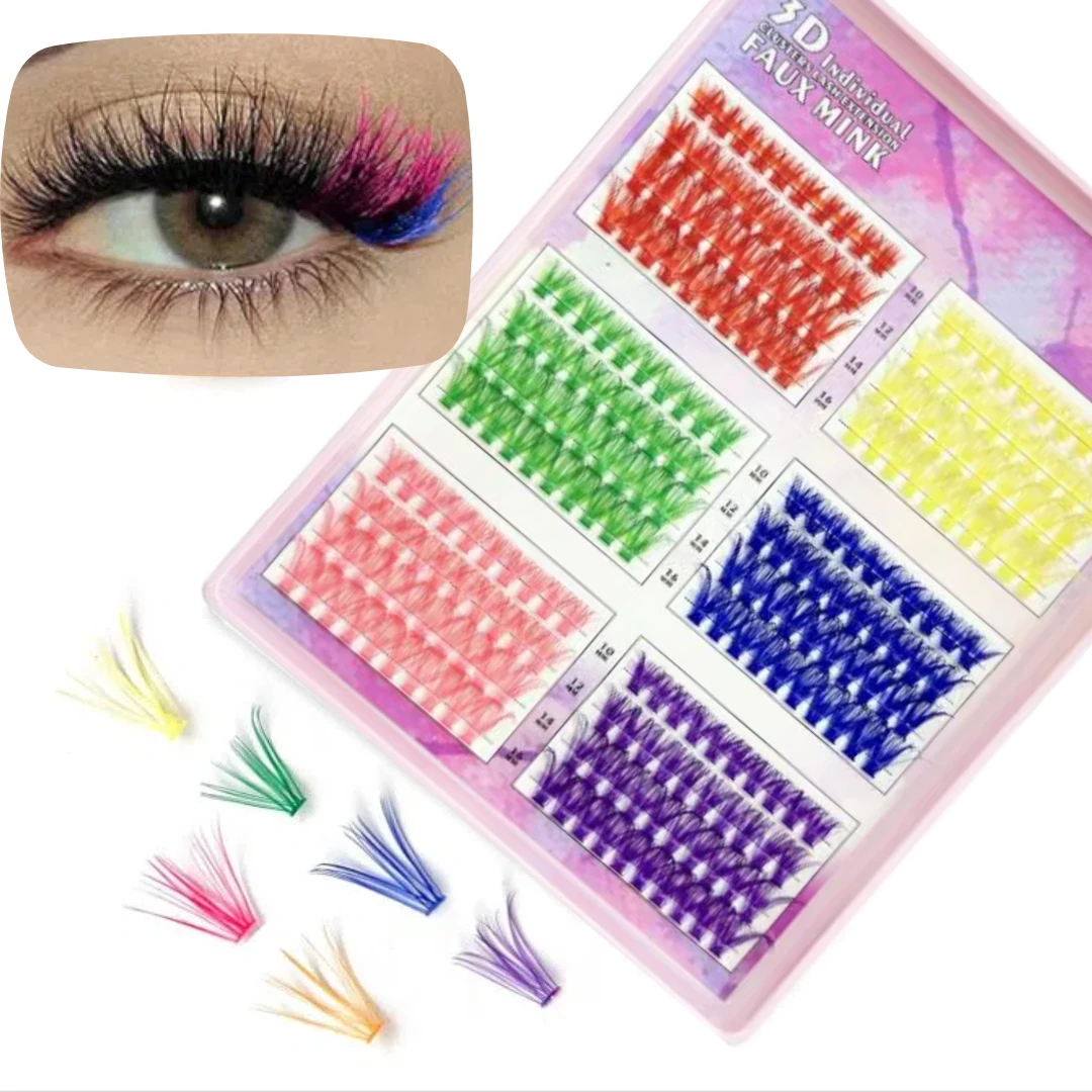 Ruthkey 40P Czerwono-Zielone K – Eyelash Extension Japan recenzja i cena