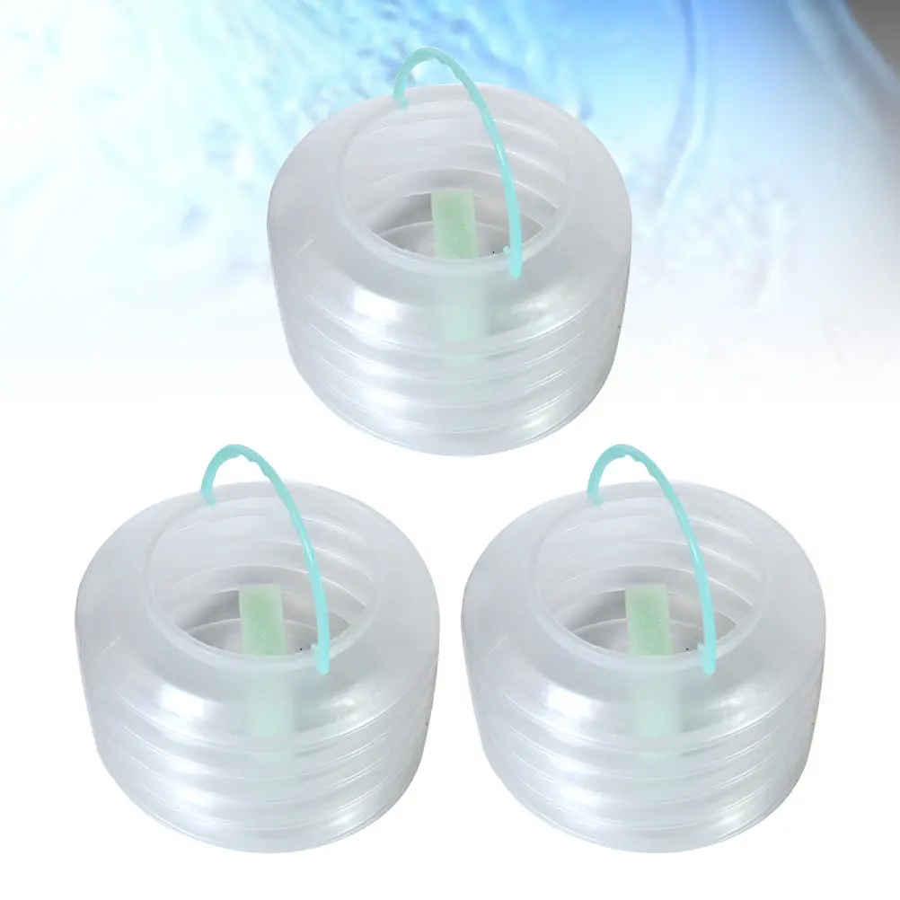 

3Pcs Plastic Foldable Brush Washer Pail High Strength Eco Friendly Retractable Wash Bucket for Gouache Acrylic Painting