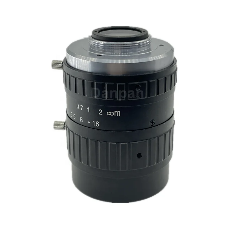 Объектив для промышленной камеры 25 МП, объектив FA 50 мм F2,8 1,1 дюйма, объектив машинного зрения с низким уровнем искажений и креплением C