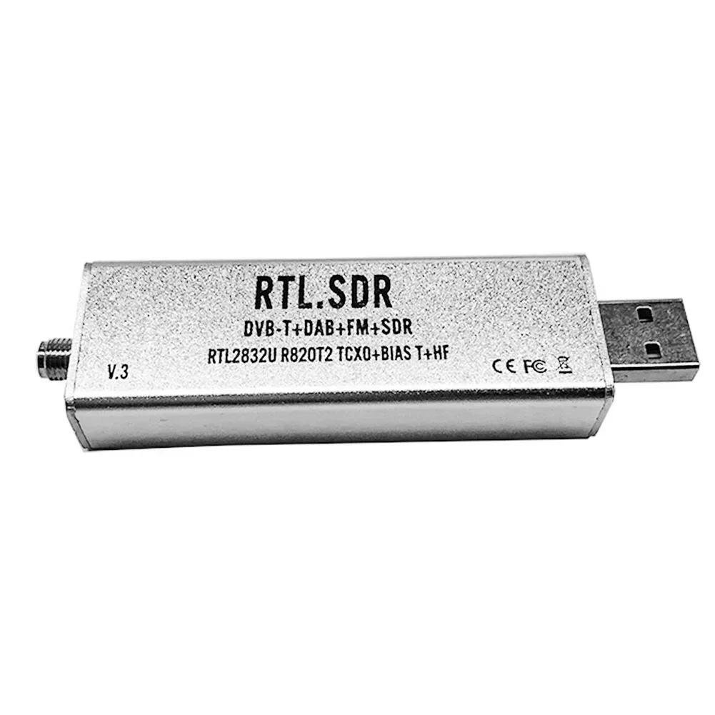 

USB-приемник RTLSDR с компенсацией температуры TCXO для отслеживания самолетов по ADSB и мониторинга морских сигналов AIS