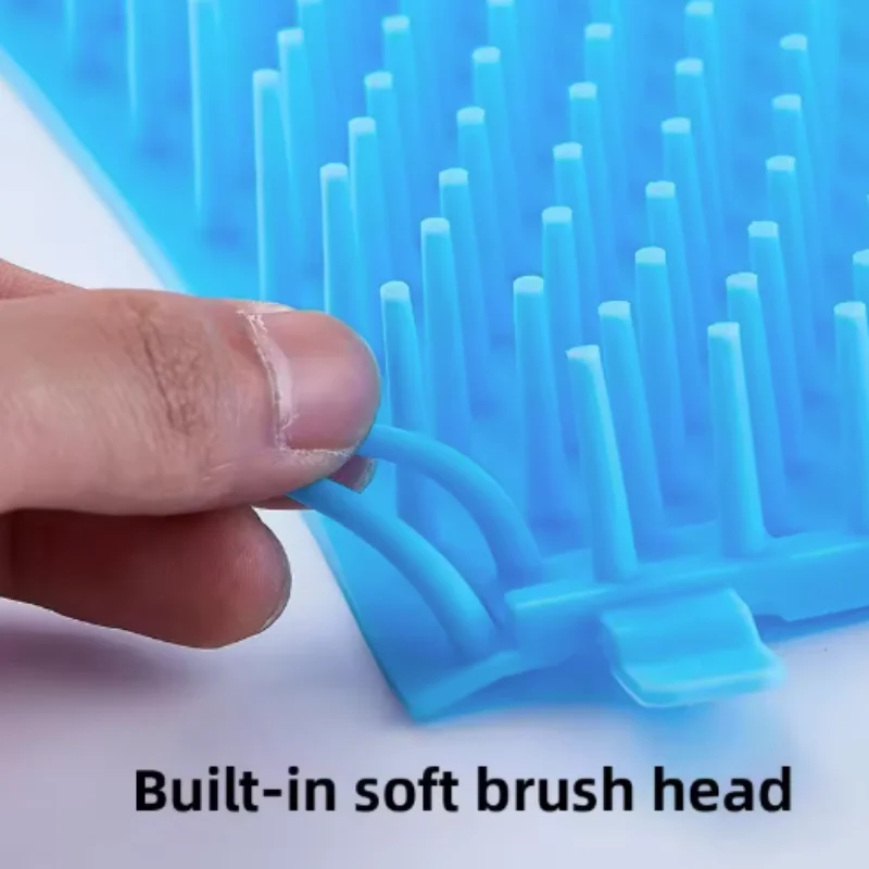 Portable Pet Paw Cleaner Soft Silicone Foot Washer with Cleaning Brush Dog Towel Bucket - Efficient Pet Cleaning Supplies image 5