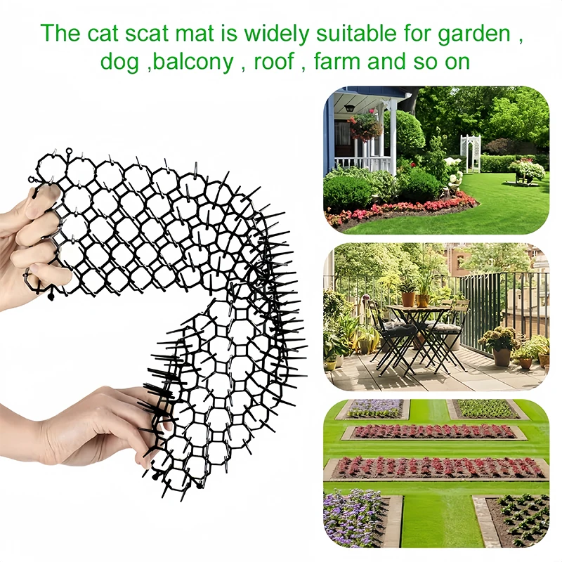 10pcs Dog Repeller Anti-cats Garden Everything Animal Outdoor Cat Repellent Dissuasori Bird Spikes Gardens and Terraces Pigeons