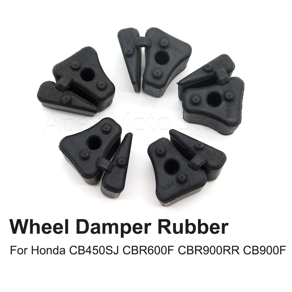 For Honda CB450 SC SJ CBR600F CB900F CBR900RR CBR900RRW Motorcycle Sprocket Hub Damper Rear Wheel Drive Rubber Buffer