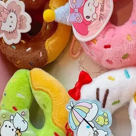 

Cartoon Dessert Doll Pendant Girl's Heart Versatile Keychain Backpack Decoration Doll Pendant Bag Pendant