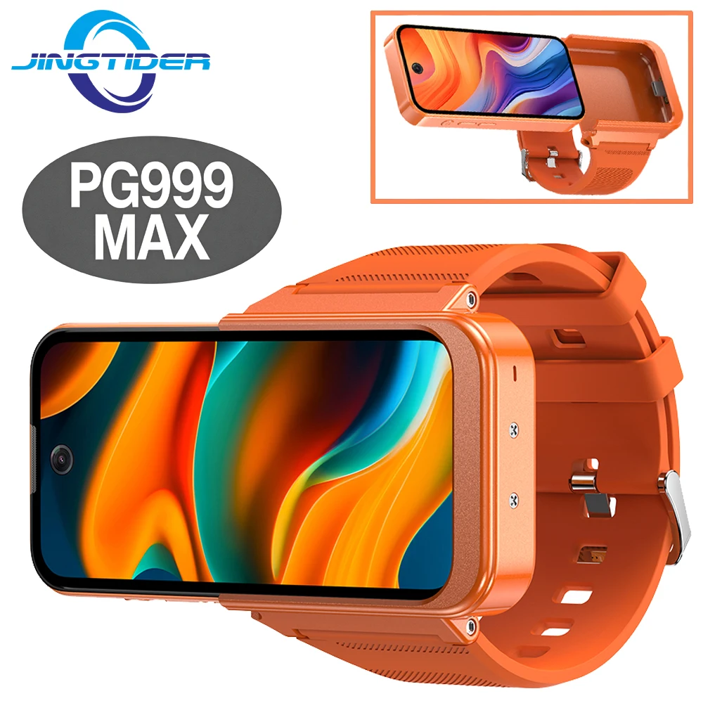 

Смарт-часы PG999 Max с отсоединяемым HD-экраном 3,97 дюйма, 4G, Android 12, MTK6762 Octa Core, 4 ГБ ОЗУ, 64 ГБ ПЗУ, GPS, для мужчин