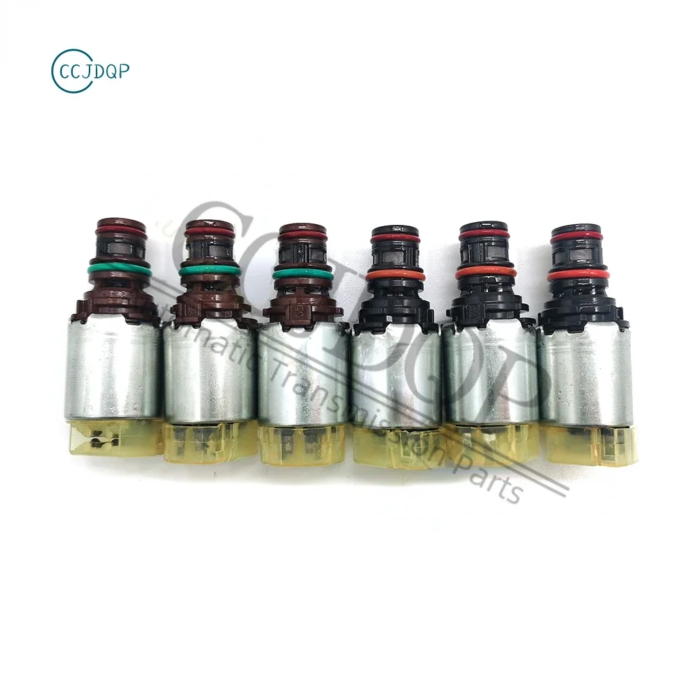 6F35E Auto Transmission Solenoid Valve 6 pcs/set For FORD MAZDA MERCURY Car Accessories  Parts