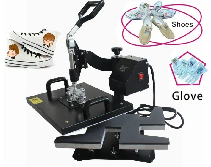 Thermal transfer heat press machine for shoe hot shoe drilling machine Thermal transfer shoes hot press logo machine