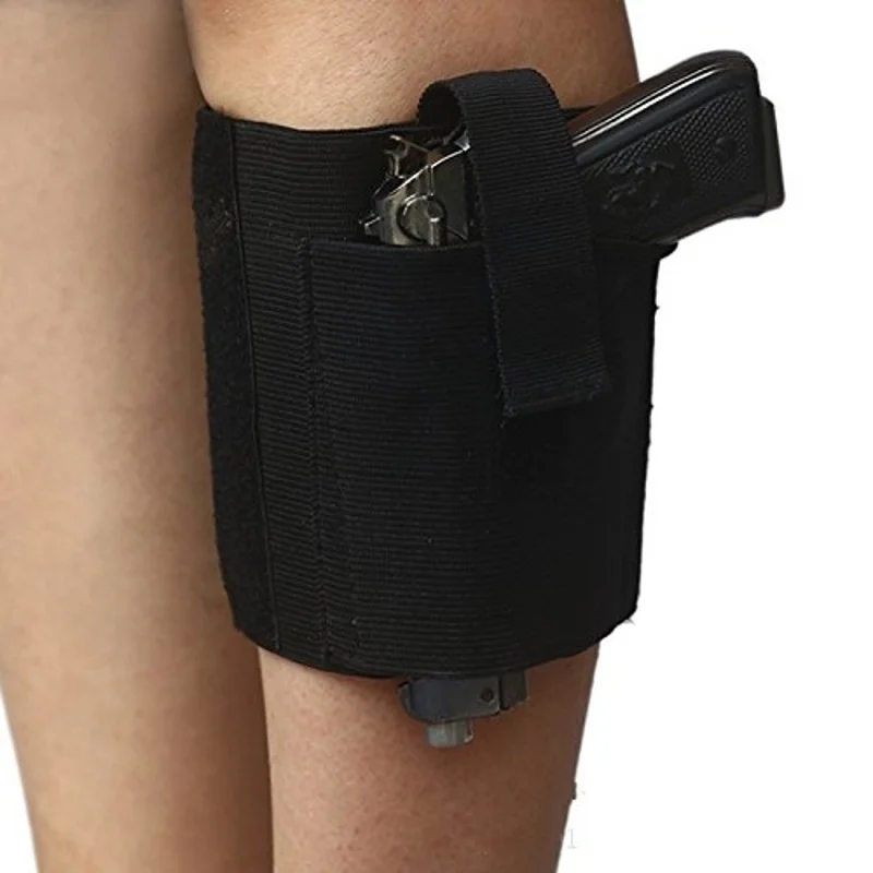 

Universal Ankle Leg Gun Holster Tactical Concealed Carry Holsters Hunting Airsoft Glock 17 Thigh Handgun Pouch Holder