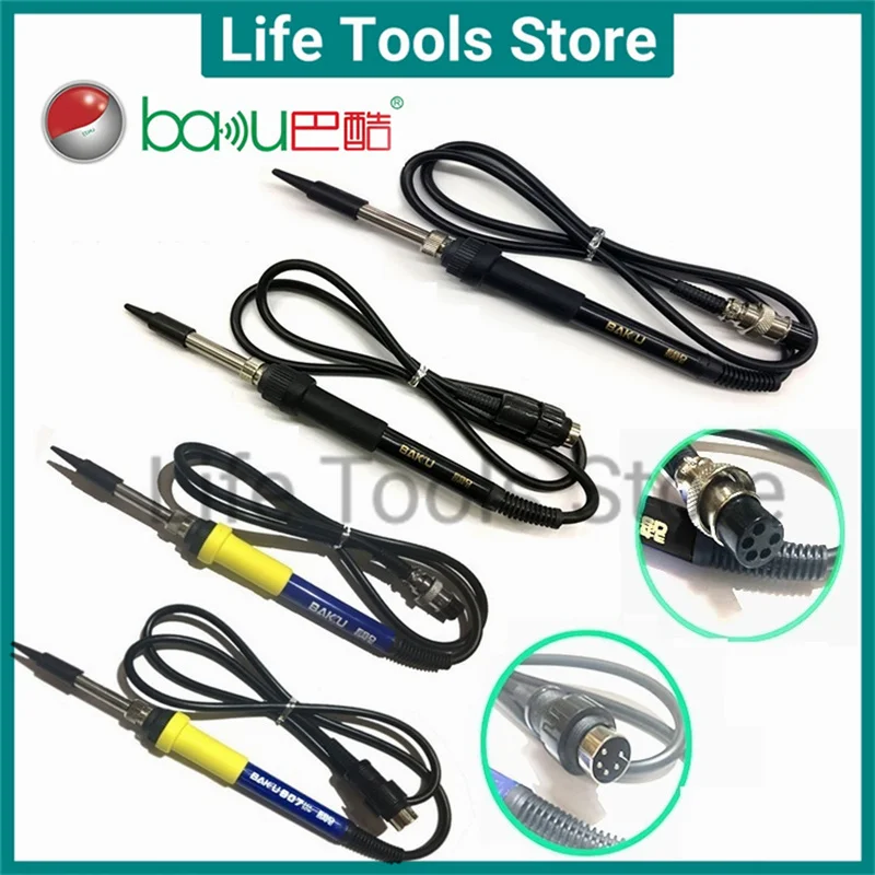 

BAKU 936A 936D+ 701 601D 878 878L2 Soldering Handle with 5 hole/pin Replacement Solder Tools for BAKU