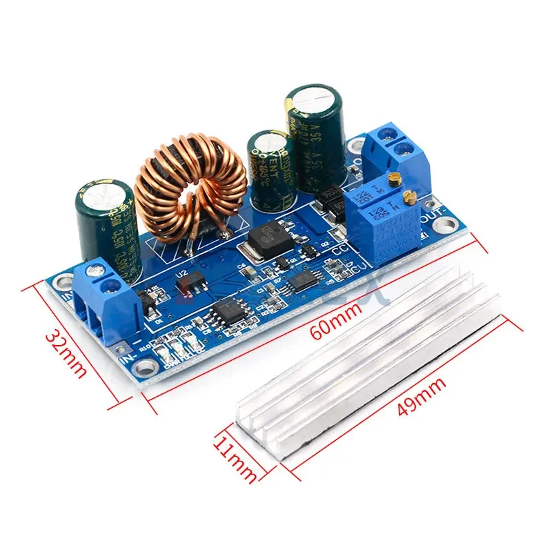 Adjustable Automatic Buck-Boost Module Constant Voltage Constant Current Step Up Step Down Power Supply Module SS56