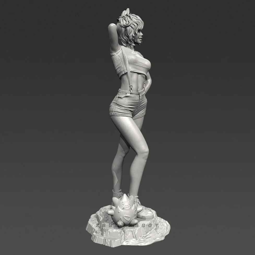 

Высота человека, 50 мм, 75 мм, модель из смолы, бесцветная и самостоятельная сборка (3D-печать)TD-7561/3D