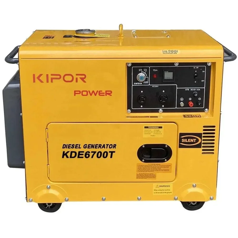 KIPOR POWER Good Price 5KVA Single Phase Diesel Sound Proof Generator