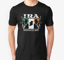 Men tshirt IRA Undefeated Army(Vintage Distressed) Unisex T Shirt tees top fashion t-shirt men cotton brand teeshirt