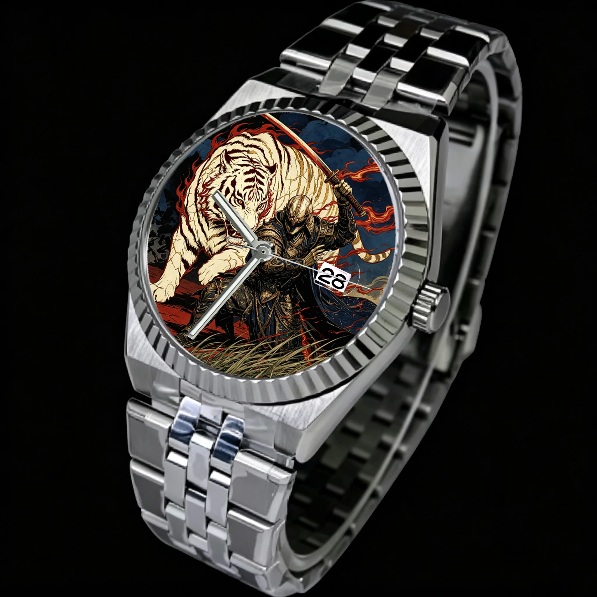 Męski zegarek mechaniczny ze s – Stainless Bracelet Diver recenzja i cena