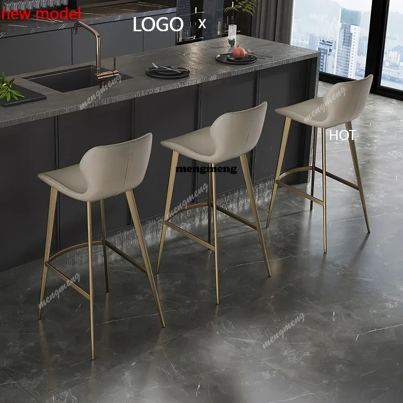 

H132 Chaise De Bar Cuisine High Stool Kitchen Counter Stools Kitchen Island Dining Chairs Wood Chair On Wheels Modern Barstools