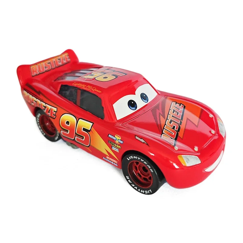 Disney Pixar Nr. 95–4. Generation Lightning McQueen Cars 2 Mater Jackson Storm Ramirez 1:55, Druckguss-Fahrzeug, Metalllegierung, Spielzeug, Geschenk