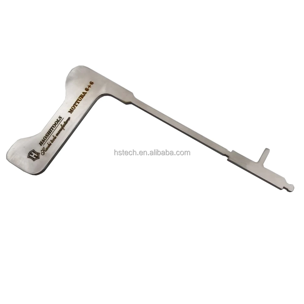 กุญแจอัตโนมัติลดราคาพิเศษ สำหรับกุญแจแบบ Double Bit ชุดถอดรหัสกุญแจ ชุดอุปกรณ์ช่างกุญแจ ชุดเปิดกุญแจ Mottura 6+6