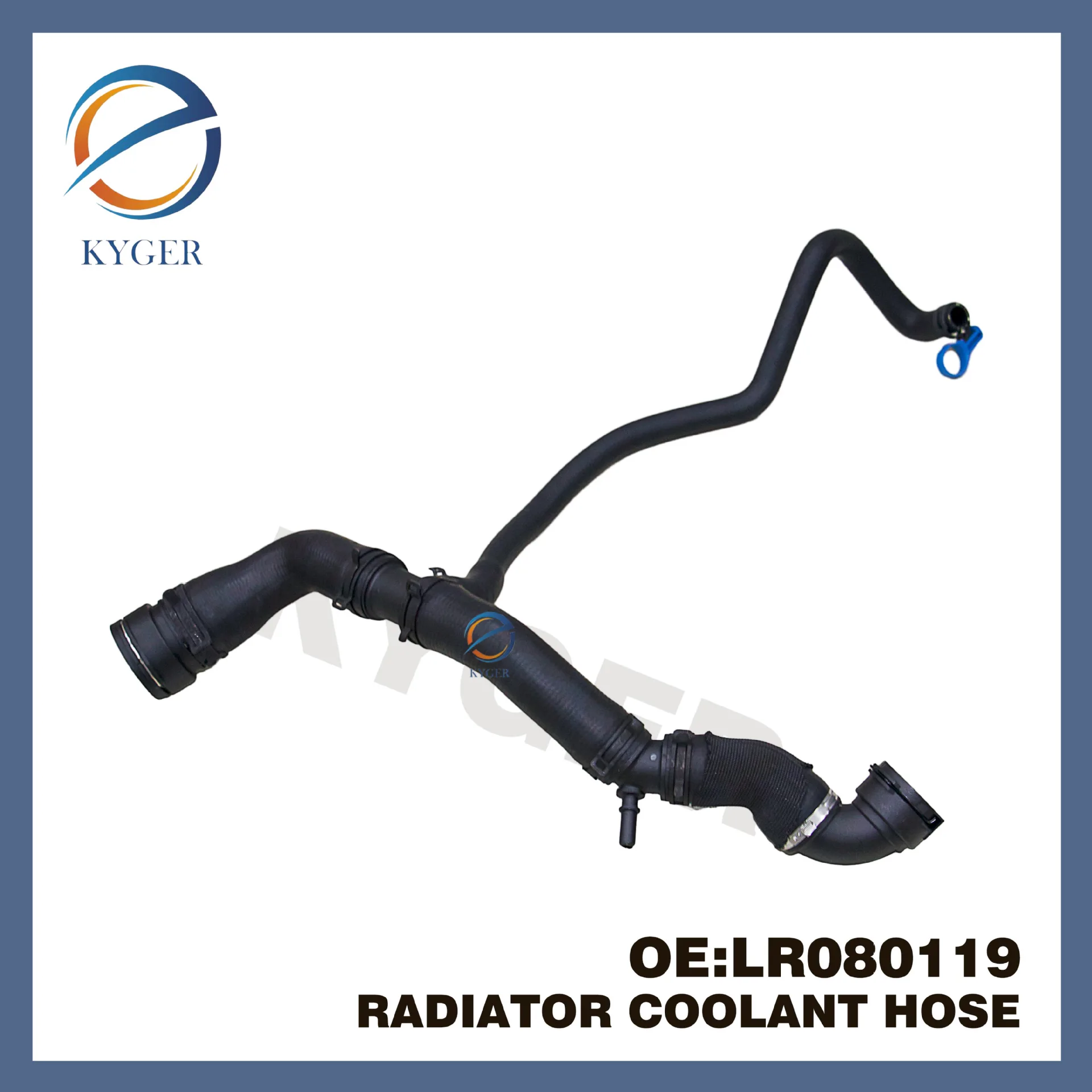 

Верхний шланг LR080119 для радиатора перемещения Range Rover Carrier 4.4