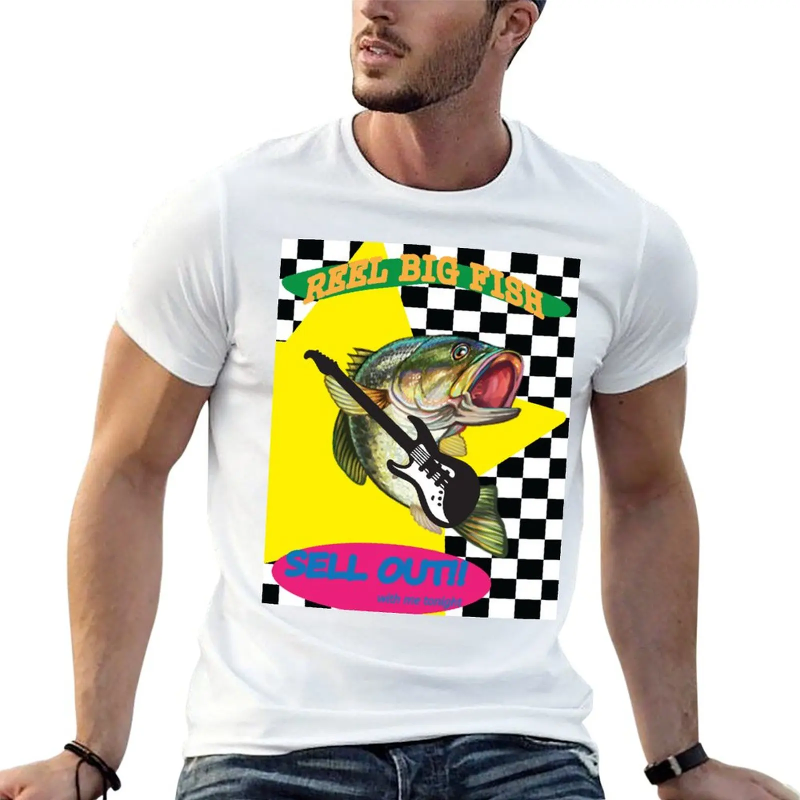 Sell Out Reel Big Fish T-Shirt cotton t shirt man man t shirts for men t shirt men luxury brand
