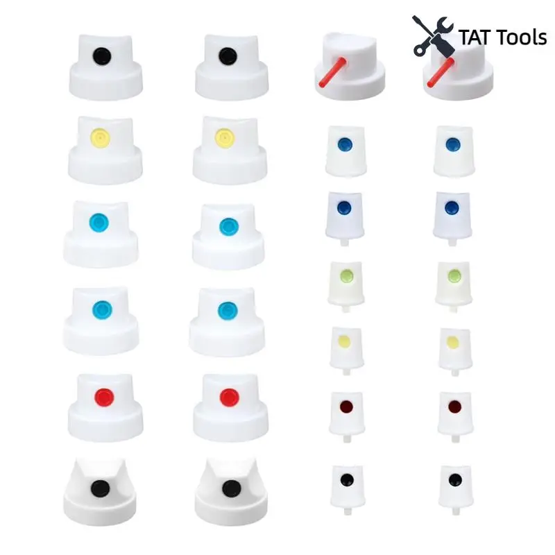 مجموعة فوهة Spraycan Universal 26 مجموعة أطراف بديلة عالمية للغطاء الرئيسي