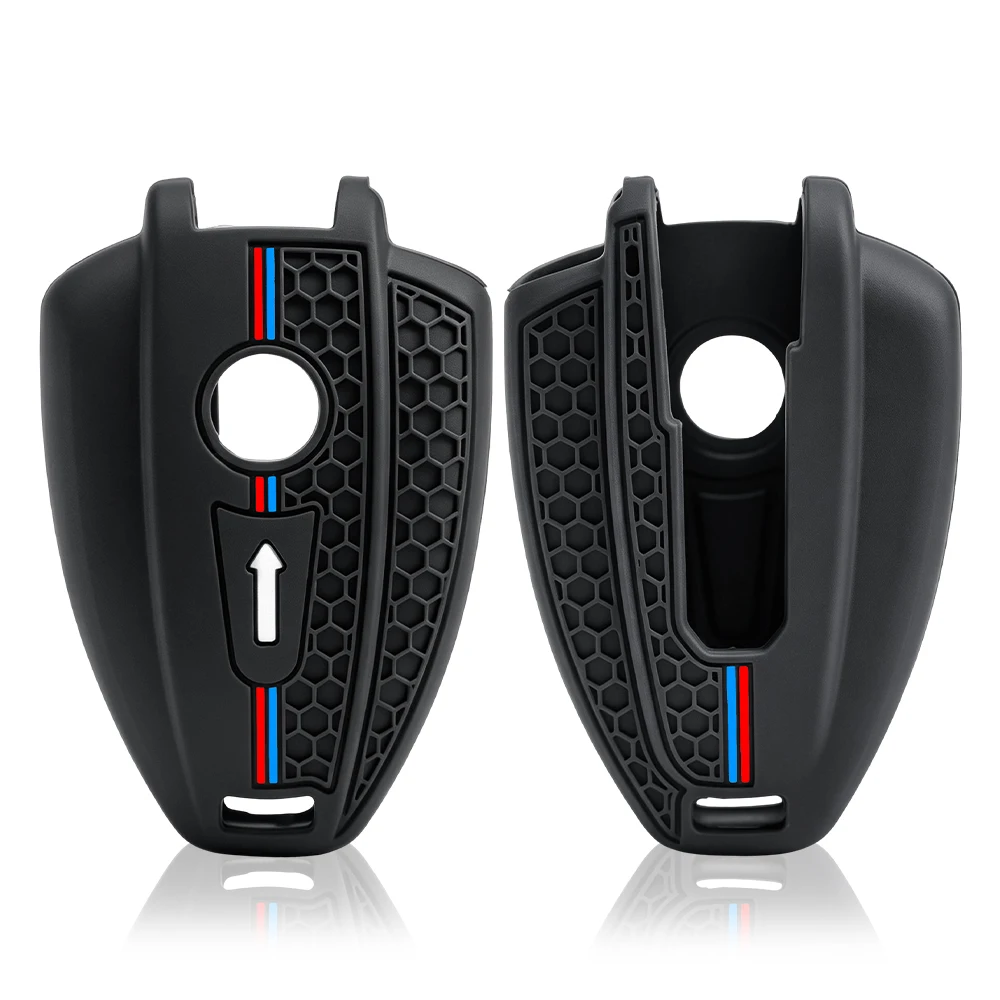 Silicone Key Case for BMW R 18 Classic 100 Years R18B R18 B R18 R18B R18TC R1 Roctane Motorcycle Key Case Cover Keyring