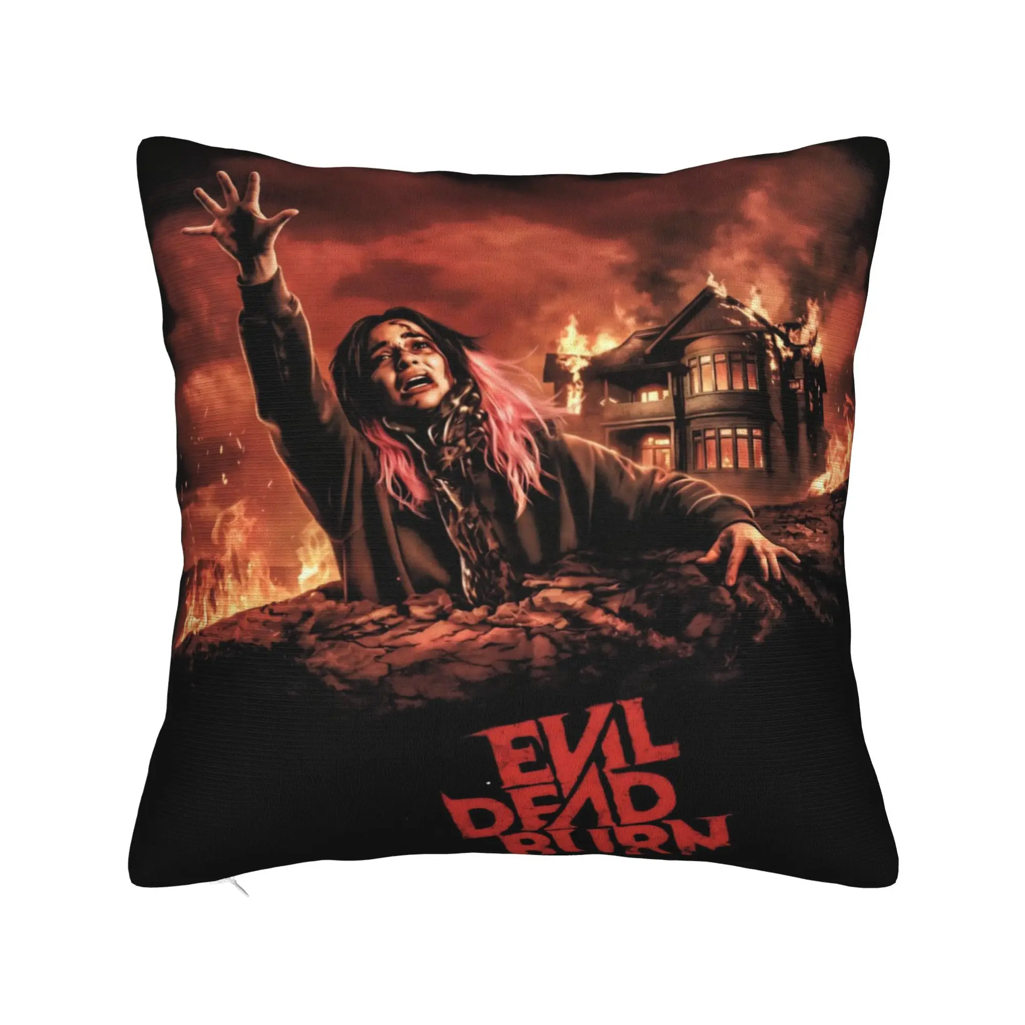 Decorative Pillowcase Evil Dead Burn Merchandise Home  Throw Pillow Case Cover Square Style Multi-Size