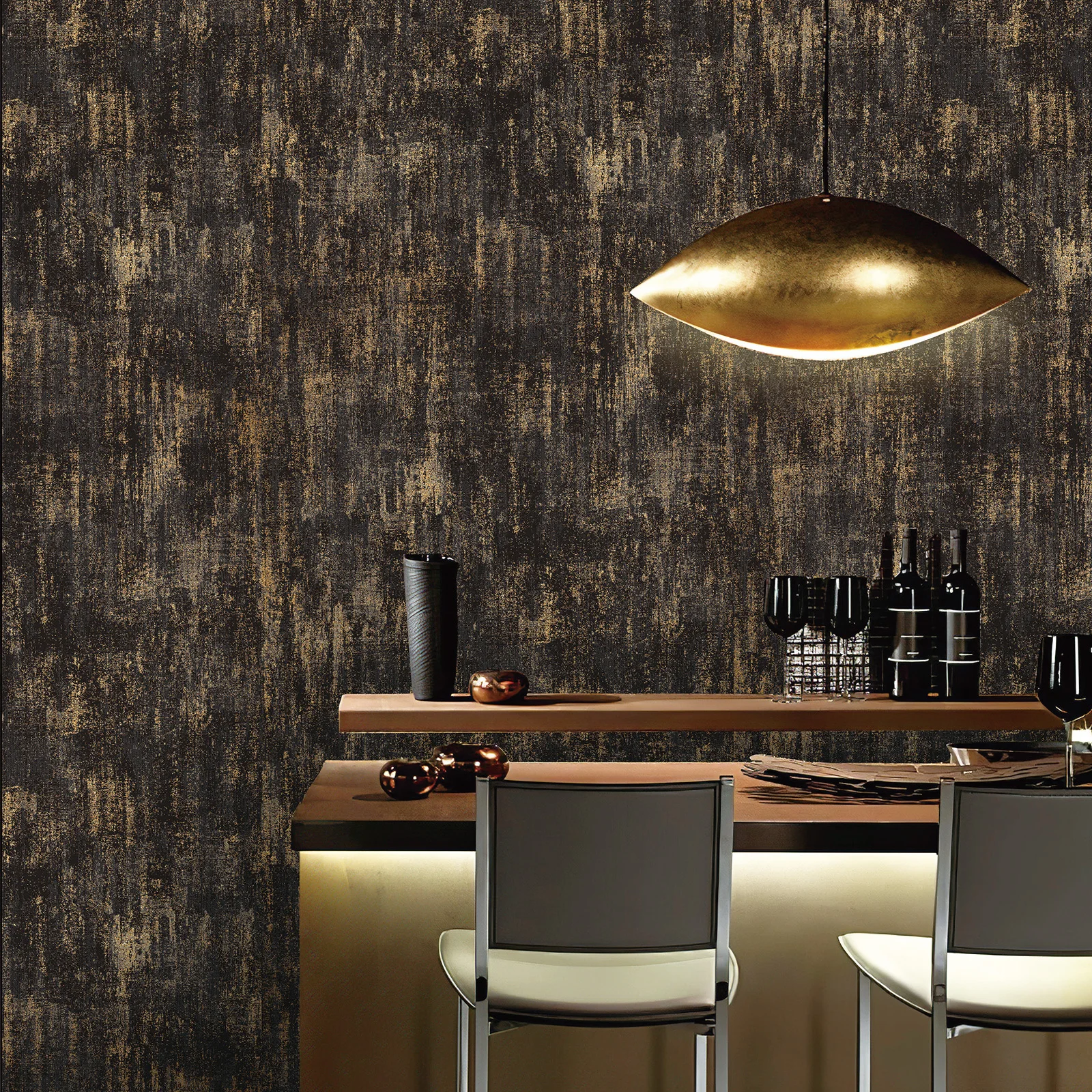 

Retro Industrial Style Wallpaper Self Adhesive Sticker Wall Art Wear Resistant Waterproof For Bar Living Room Hotel Outdoor