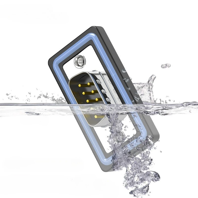 D-SUB DB9 DB15 DB25 DB37 Male Female Connector Pin Solder D Type Waterproof Panel Chassis Wall Mount
