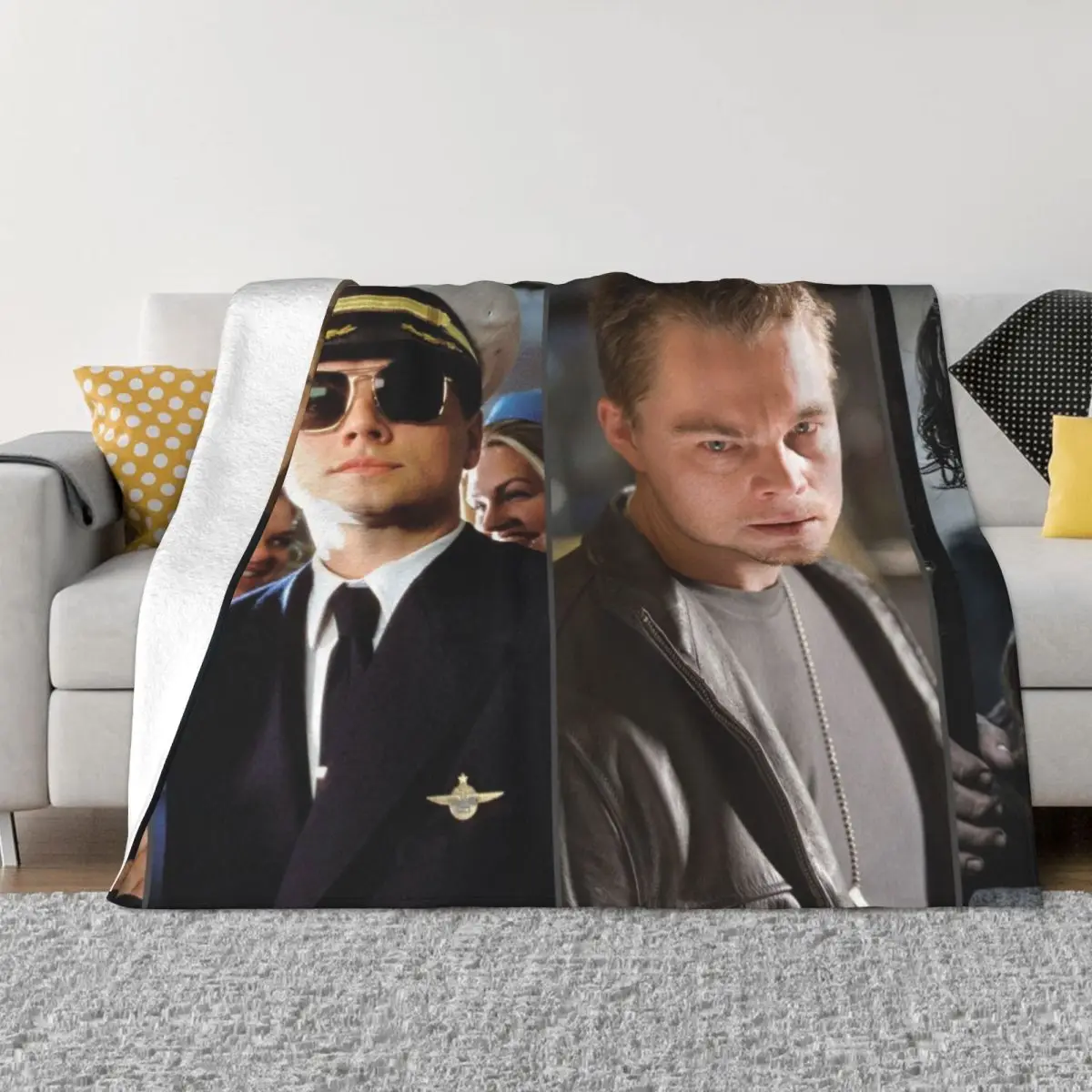 

Leonardo DiCaprio 001549 warm Blankets print blanket comfort warm soft Blankets And Blankets Throw Blanket